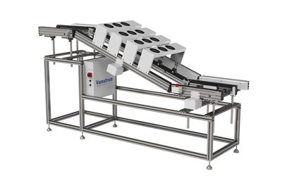 Outfeed conveyor for wave soldering machine